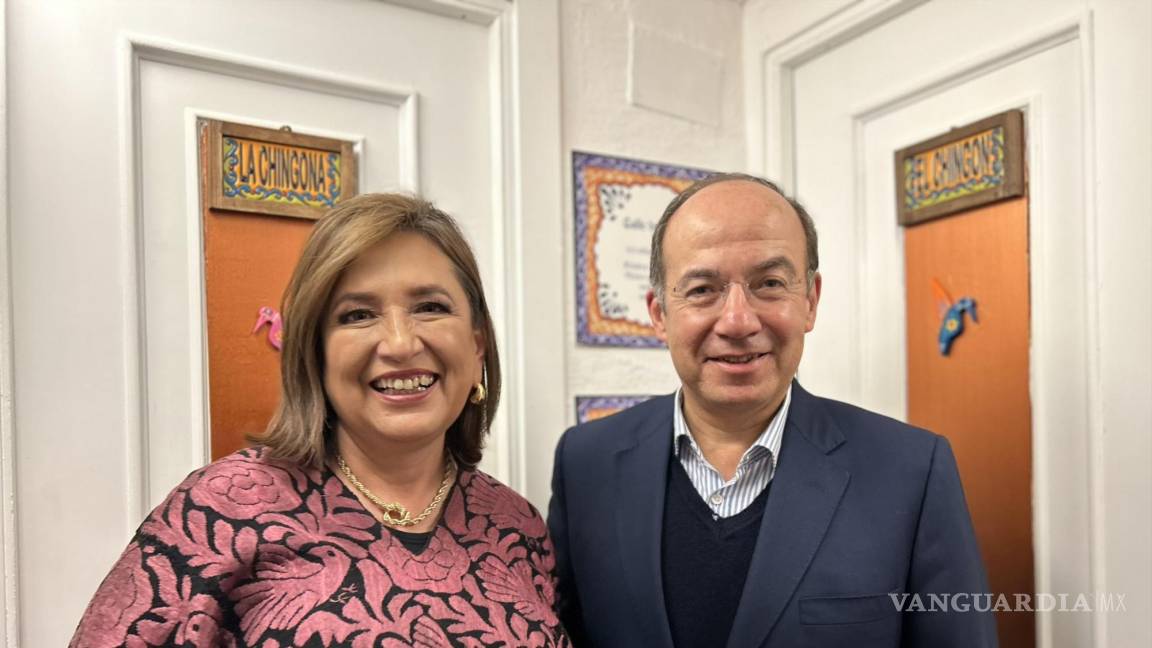 Comienza Xóchitl Gálvez visita a España; se reúne con Felipe Calderón