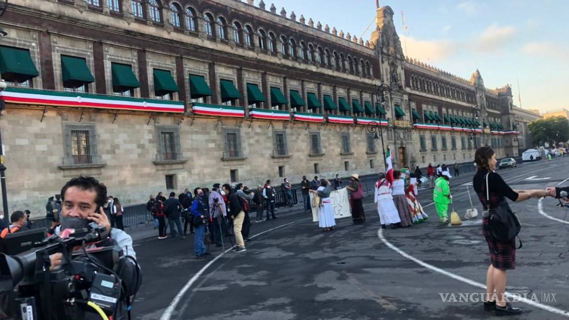 Despliegan operativo de vialidad cerca a Palacio Nacional, esperan manifestaciones