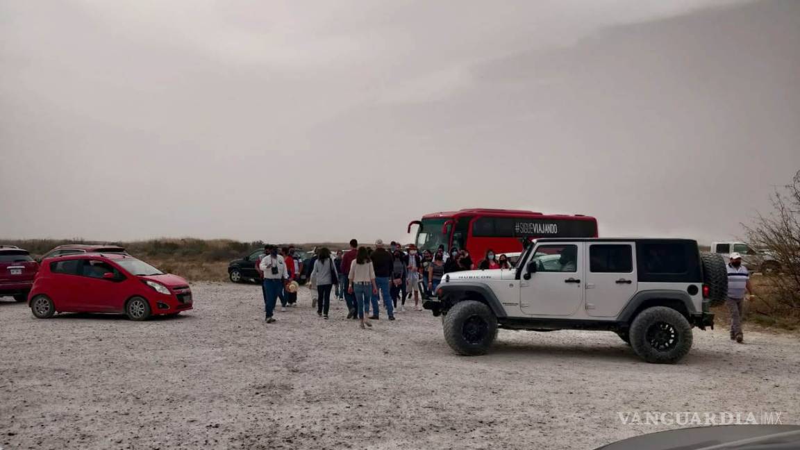 $!Cuatro Ciénegas recibió cerca de 10 mil personas el fin de semana no respeto protocolos sanitarios