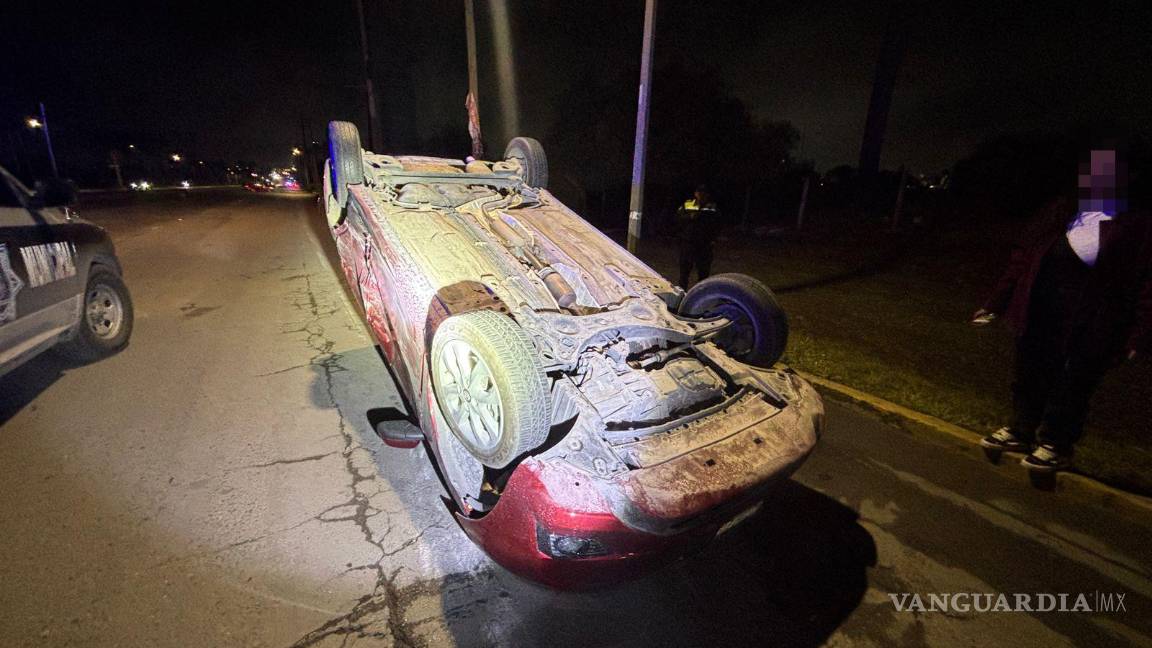 $!El conductor fue detenido por presentar aliento alcohólico.