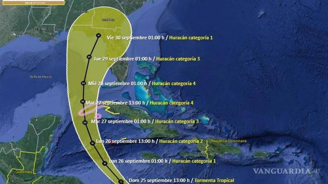 Tormenta tropical “Ian” llegaría a huracán categoría 4, así afectará a México, según el SMN