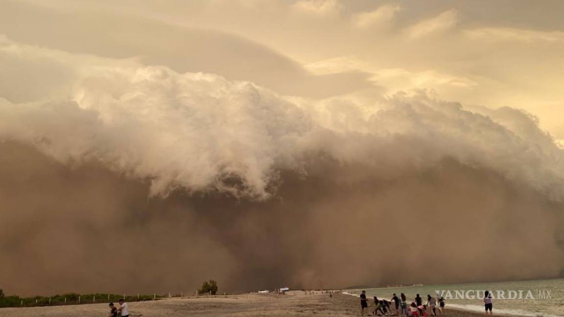 Así fue la impresionante tormenta de arena en Sonora... afectó a Guaymas, Hermosillo y Empalme (videos)