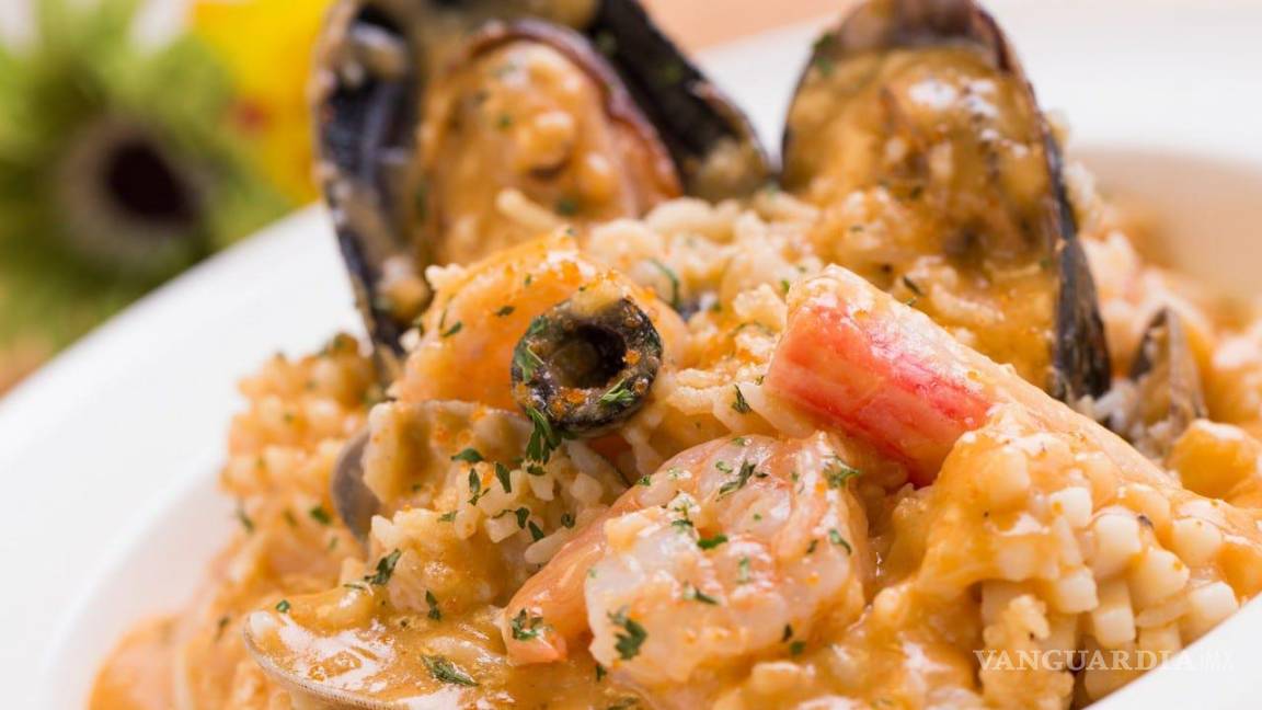 $!Receta 2. Risotto de mariscos