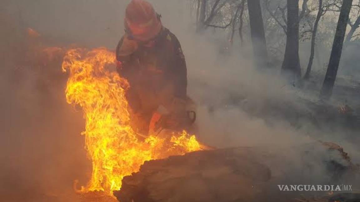 Incendio forestal de la sierra de Santiago controlado al 75%