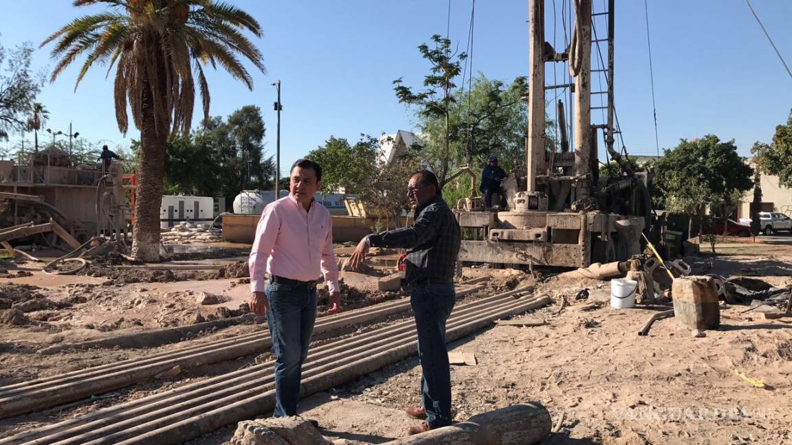Supervisa gerente del Simas Torreón perforación de nuevo pozo de agua