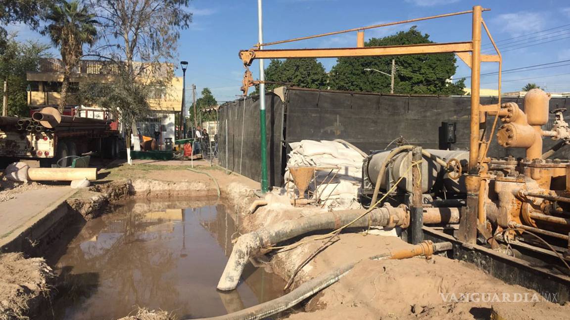 $!Miguel Riquelme inicia nuevo pozo de agua para Torreón