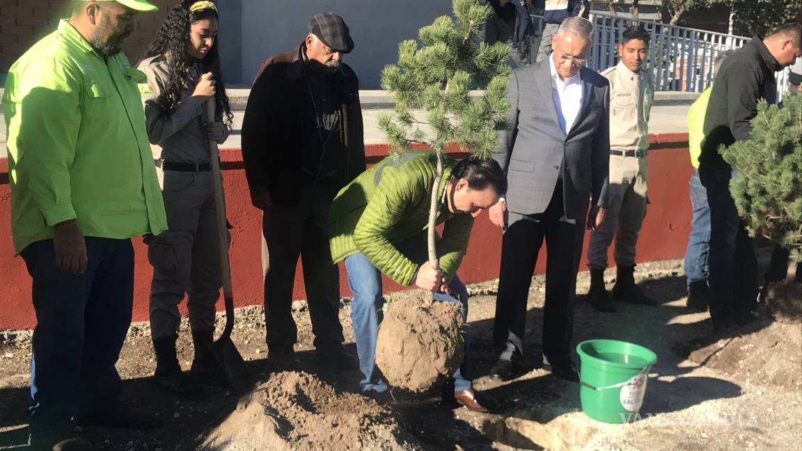 Municipio de Saltillo arranca la Jornada Participativa de Reforestación en Escuelas