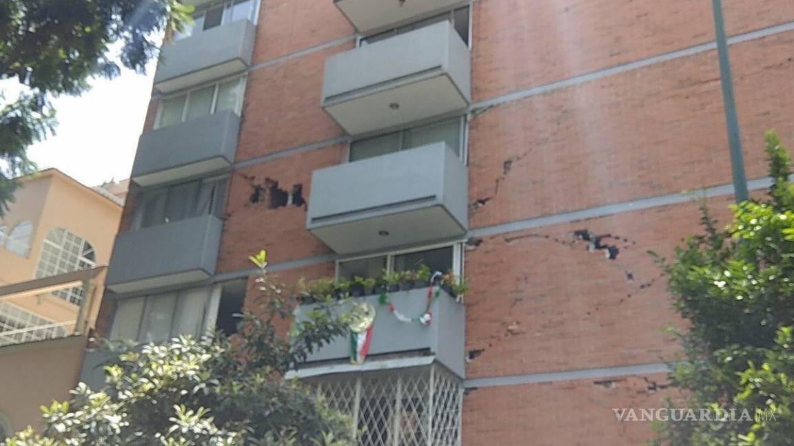 $!Fotos del desastre que dejó el sismo en la Ciudad de México