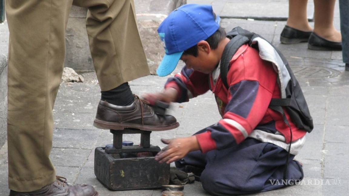 $!En México trabajan ocho de cada 100 niñas y niños