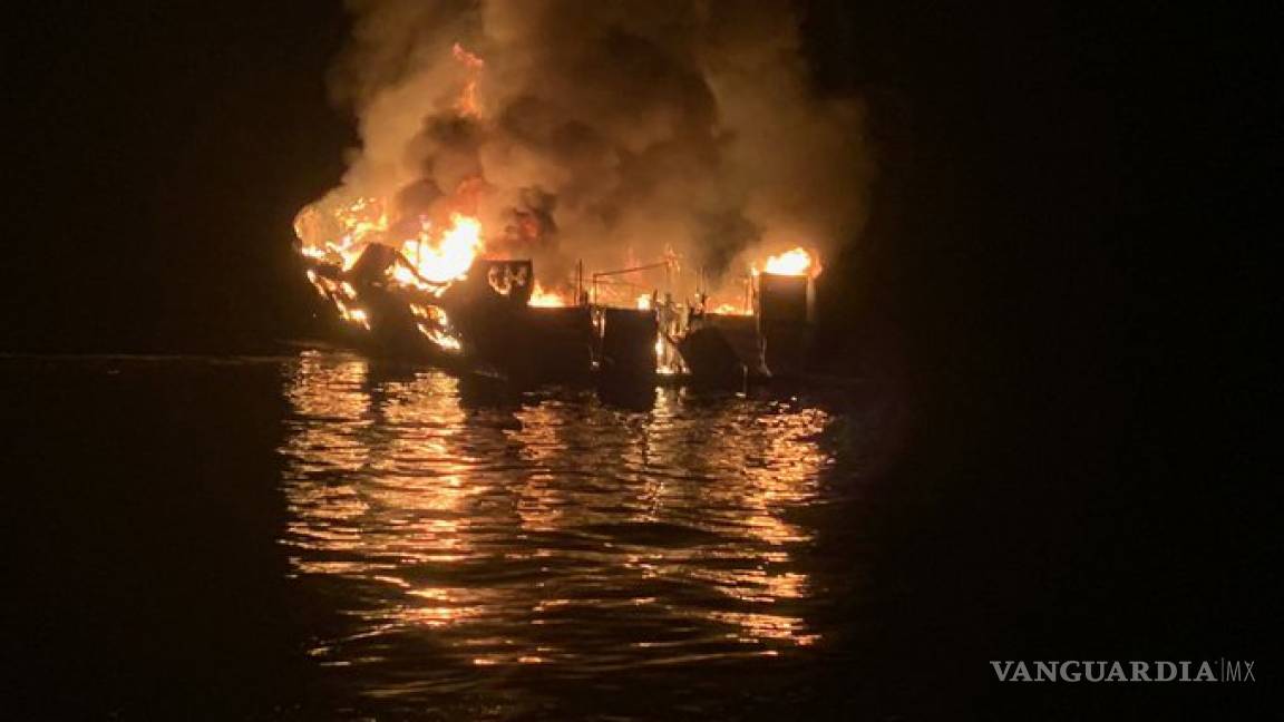 Autoridades confirman 34 muertos por incendio de barco en California