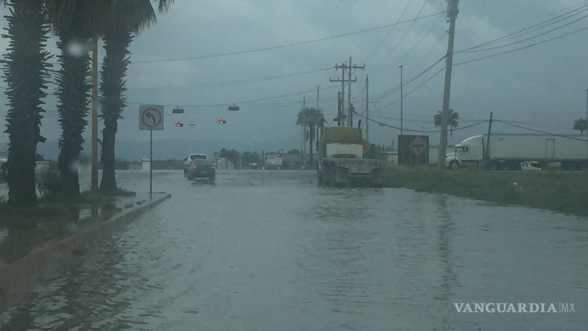 $!Lluvias ‘encharcan’ al municipio de Torreón