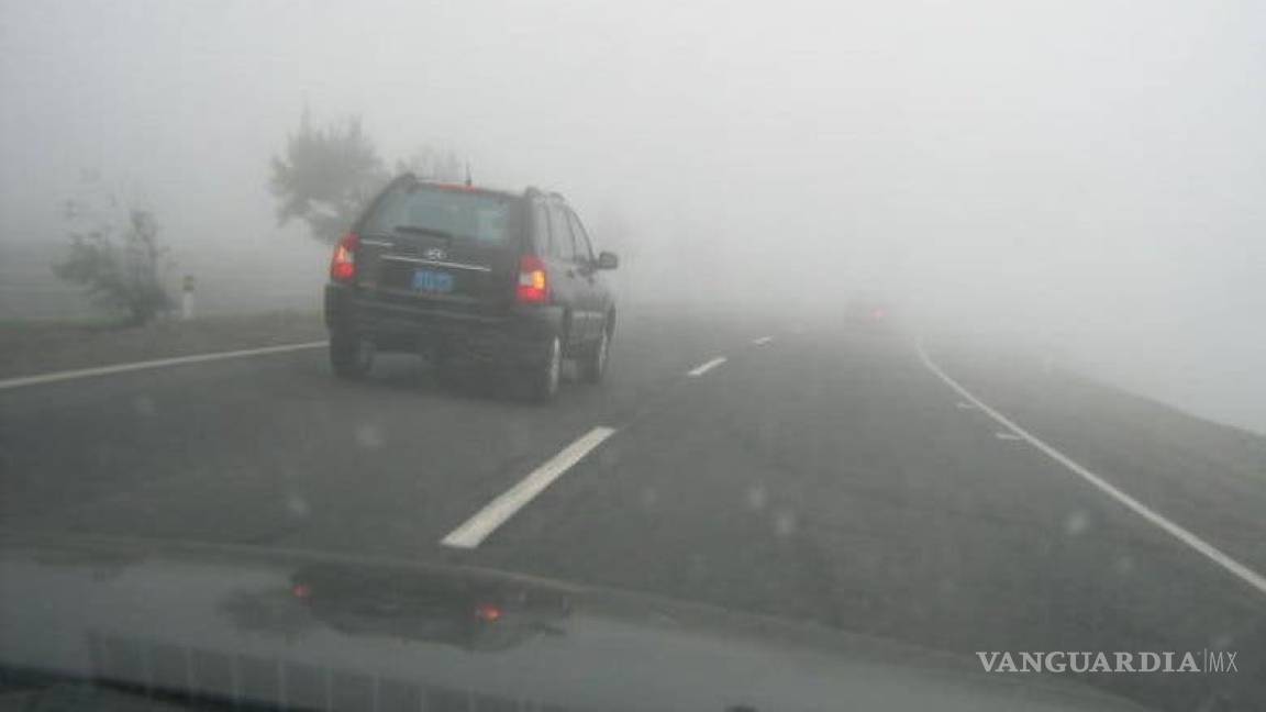 Autopista Saltillo-Monterrey es cerrada por mal clima; vía libre opera con normalidad