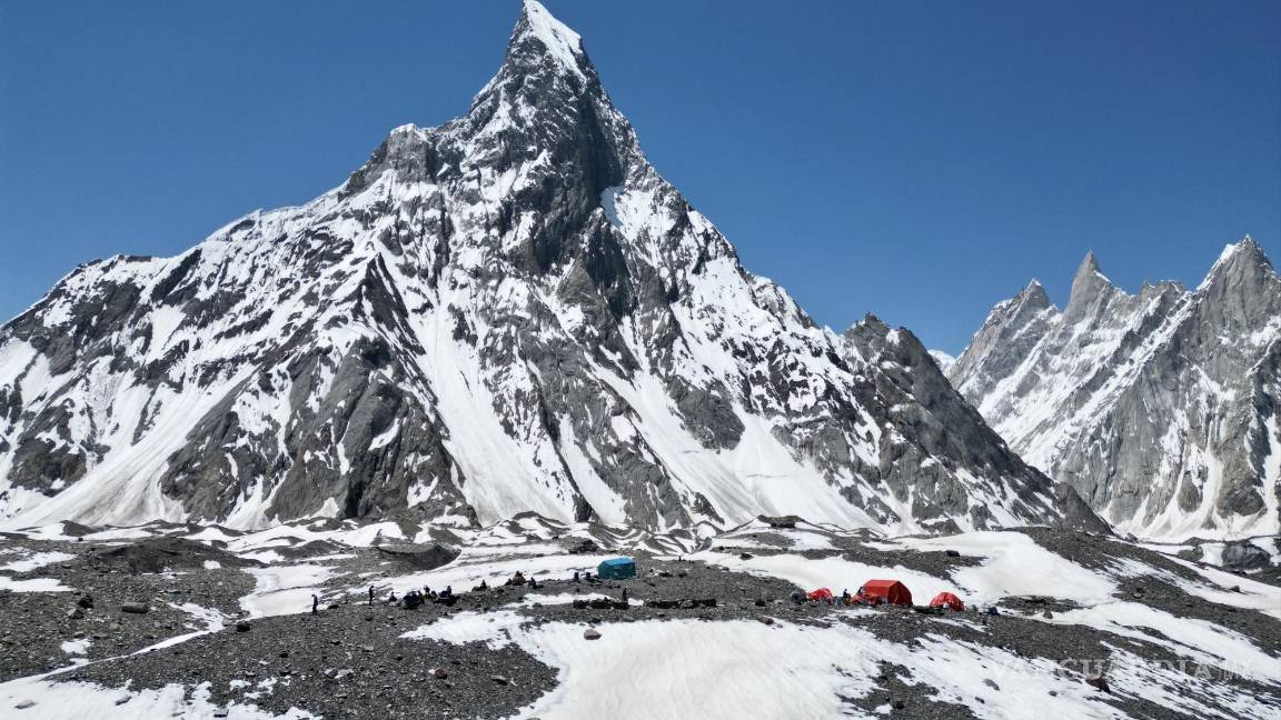 $!Sebastián Arizpe subió la montaña Broad Peak, ubicada al norte de Pakistán.