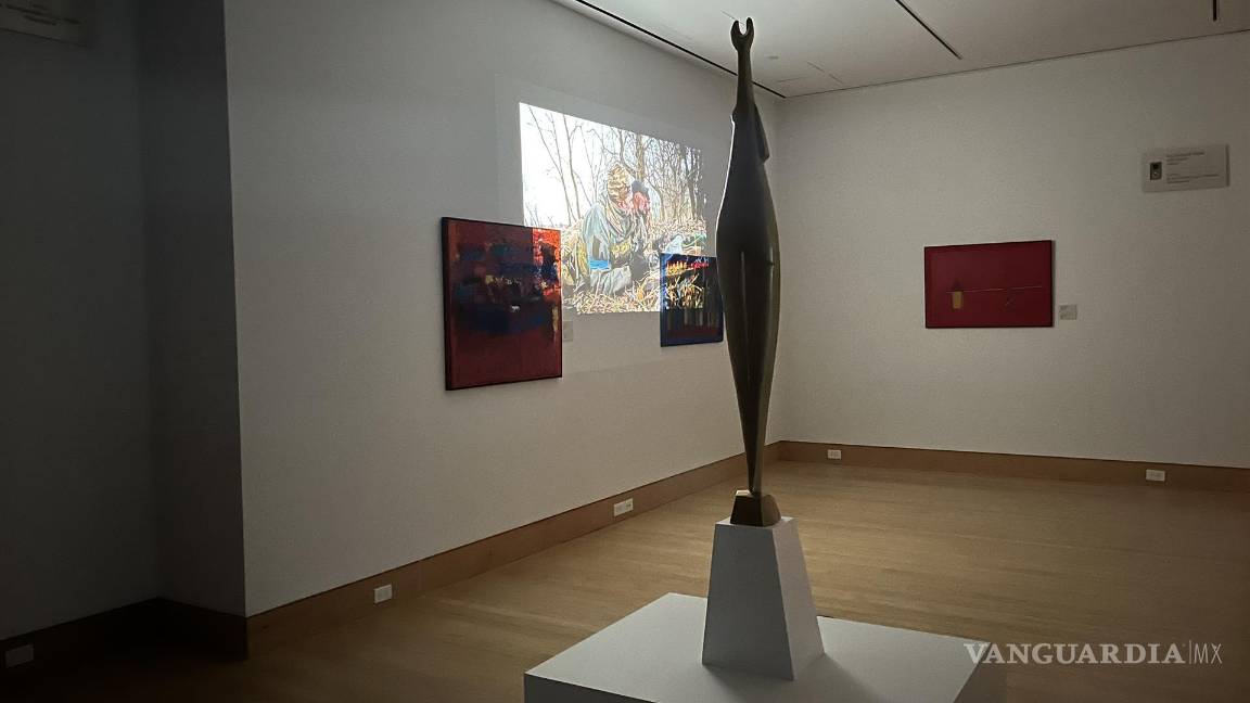 $!Fotografía de una obra expuesta en el Museo Ucraniano en Nueva York.