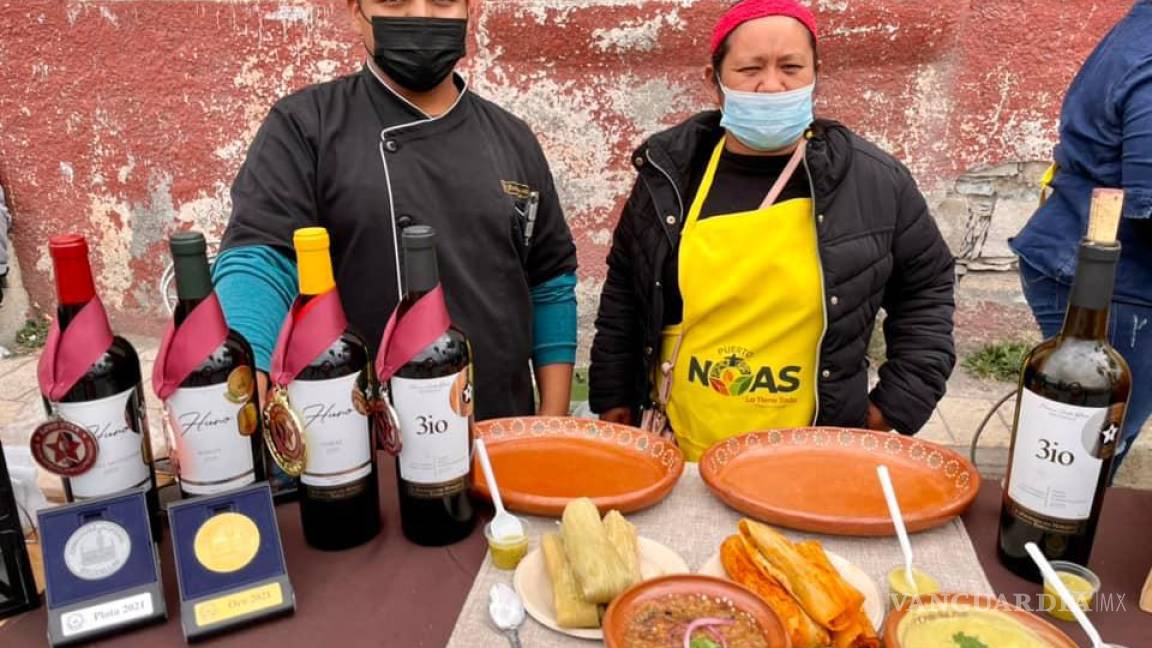 Celebran aniversario 424 de Parras con Festival del Tamal y el Vino