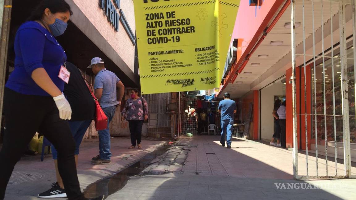 Zona centro de Monclova es un foco rojo de infección: Secretaría de Salud de Coahuila