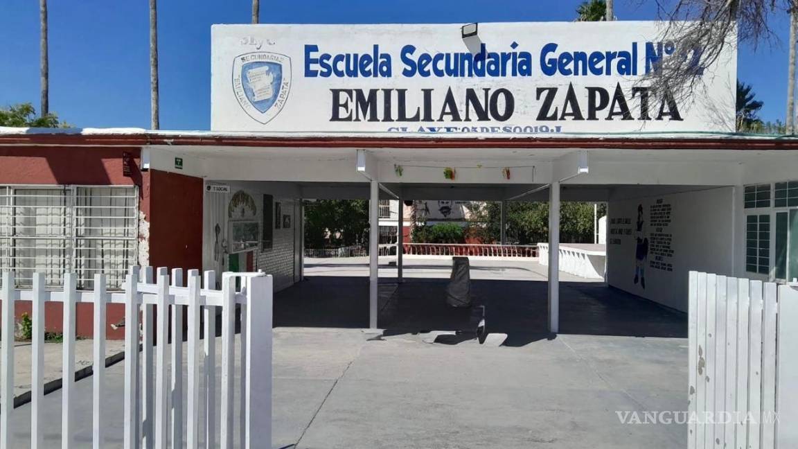 $!Investigan a docente de la Secundaria #2 Emiliano Zapata por incidente con alumno