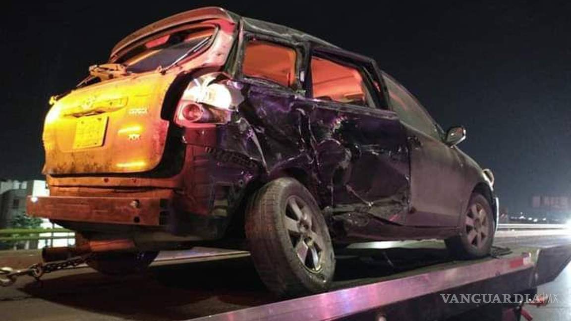 $!Saltillo: dormitada provoca carambola de 7 autos en el Blvd. Fundadores