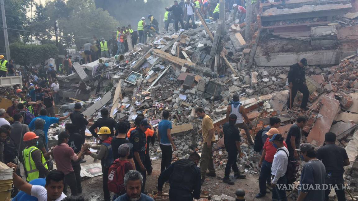 $!Terremotos de 1985 y 2017 en imágenes