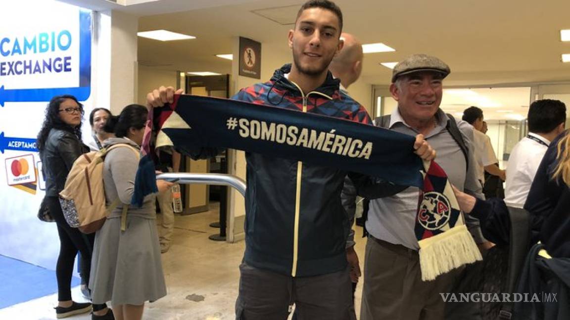 Sebastián Cáceres llega a México para integrarse a las Águilas
