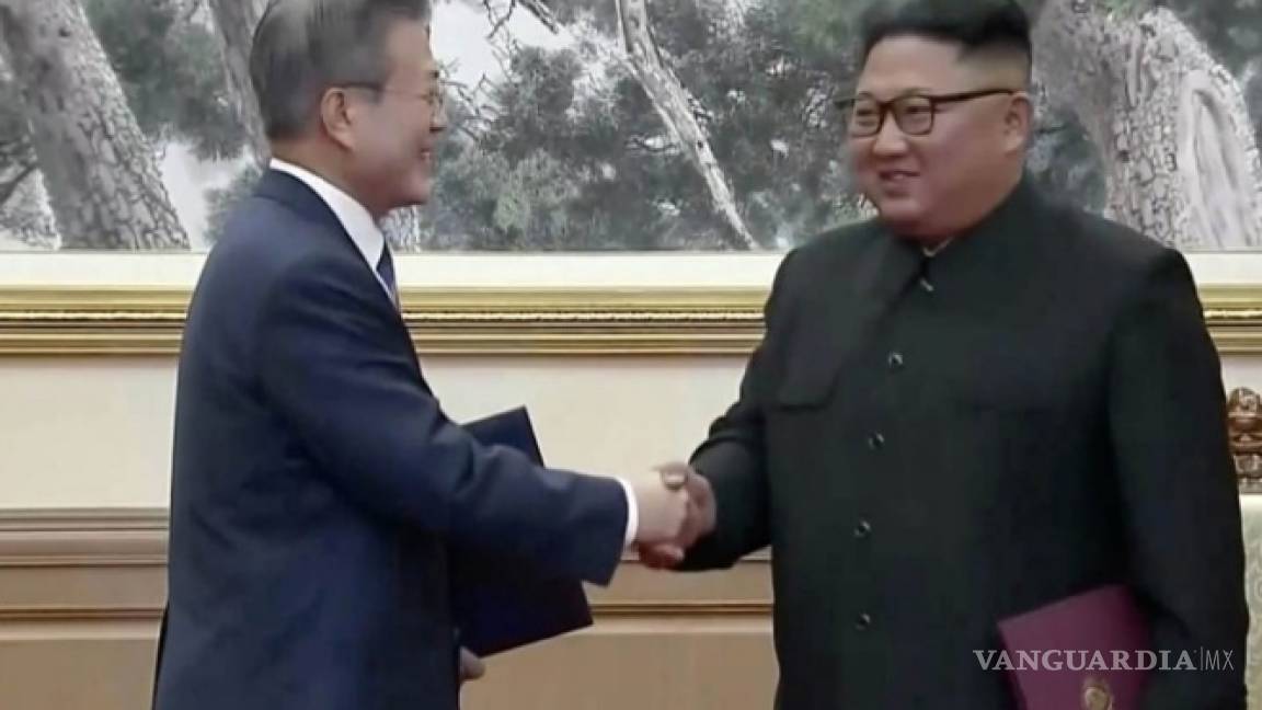 Acuerdan líderes coreanos liberar la península de armas nucleares