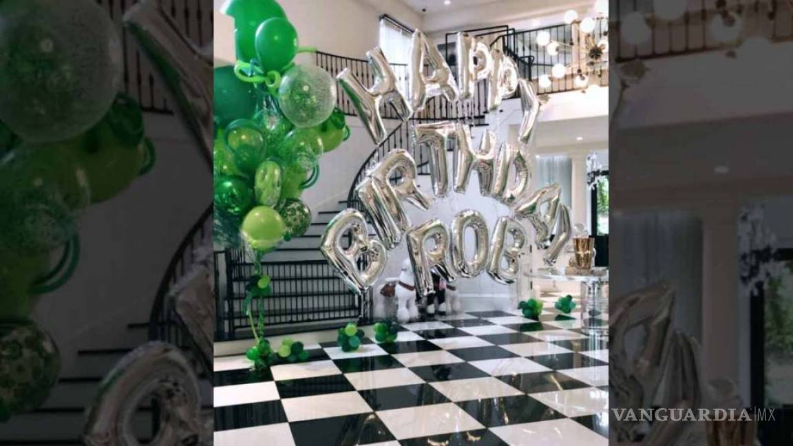 $!Rob Kardashian luce delgado y feliz durante su fiesta de cumpleaños