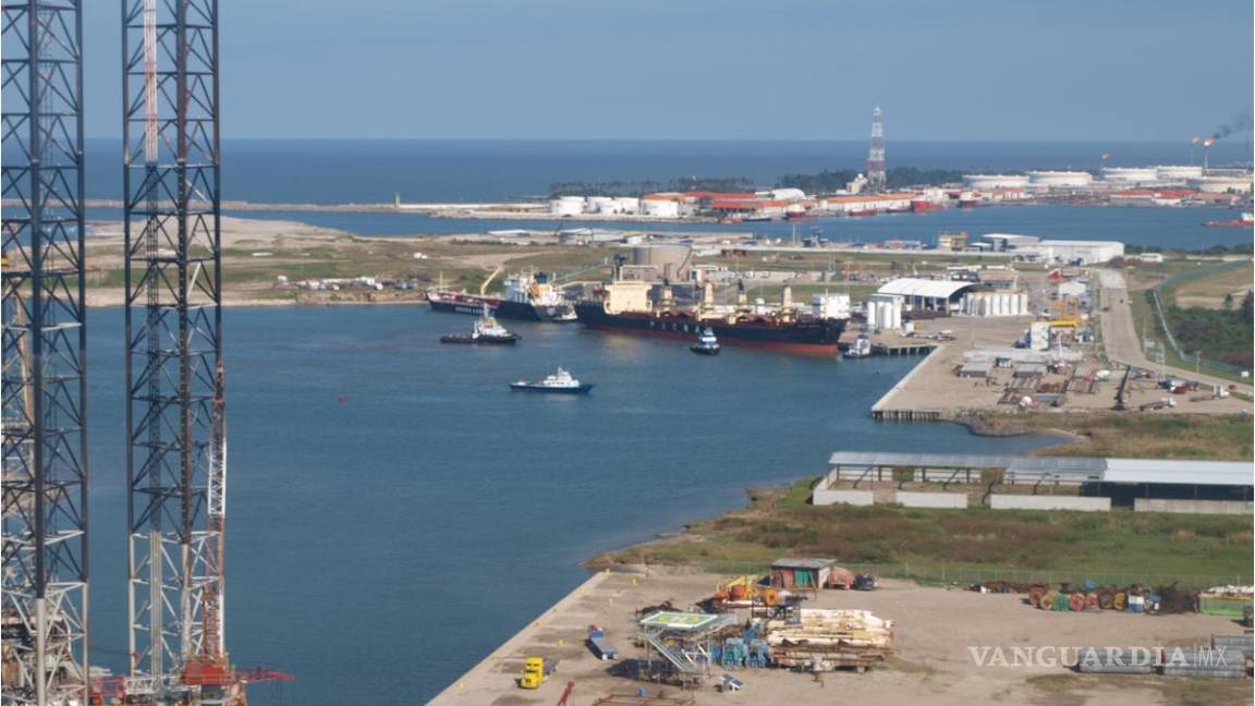 Puerto de Tabasco tiene el mayor movimiento de carga