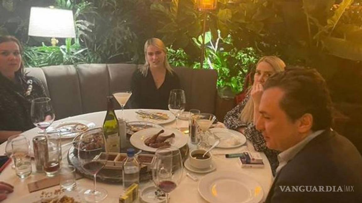 Fotos de Emilio Lozoya cenando fracturan la relación de AMLO y Gertz Manero