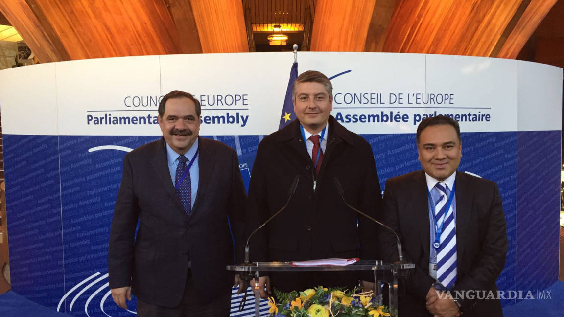 México participa en Asamblea Parlamentaria en Europa en Derechos Humanos