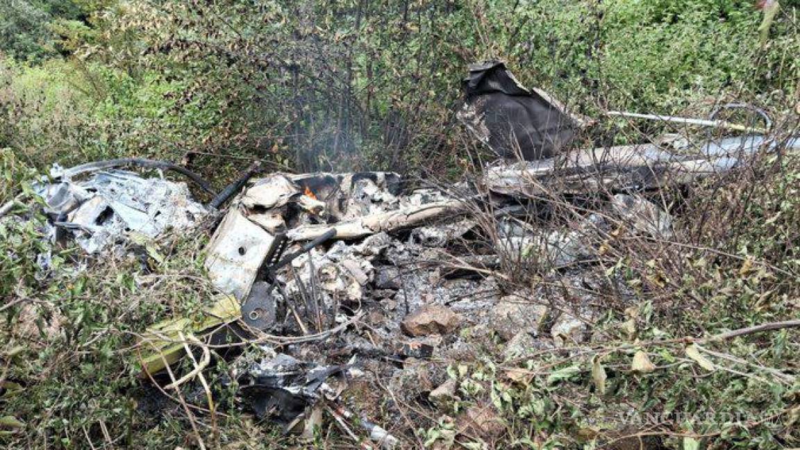 Cae helicóptero de la Sedena en Durango, mueren tres militares