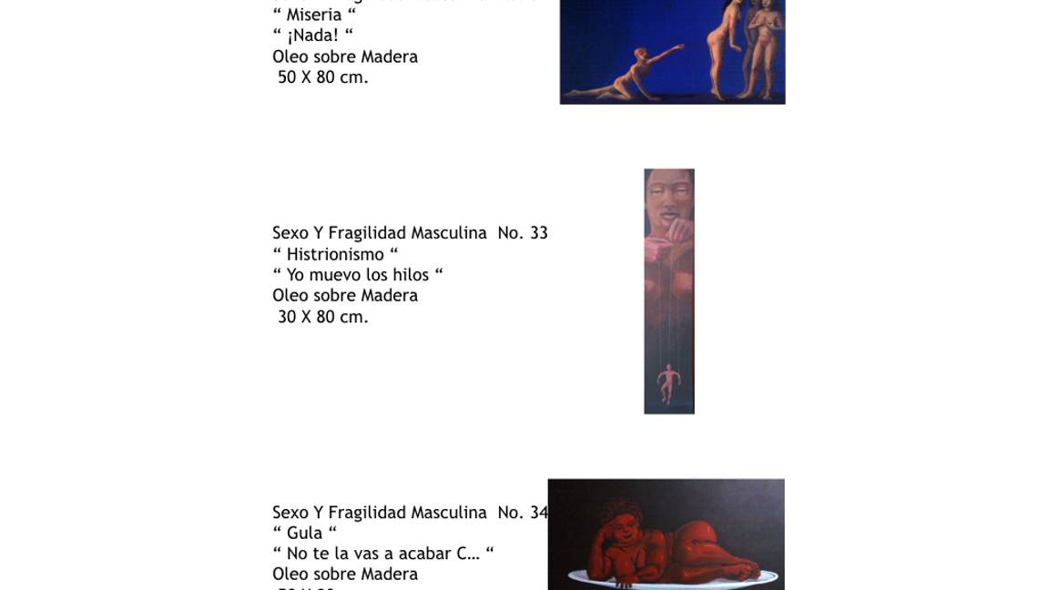 $!Fragilidad Masculina