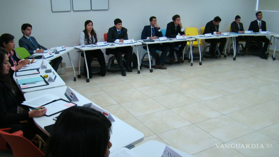 ITESM Saltillo realiza simulacro de la Organización Mundial del Comercio