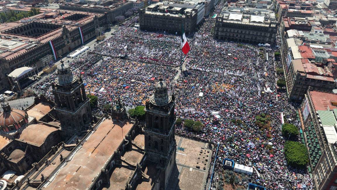 Morena: La industria del acarreo en el Zócalo capitalino