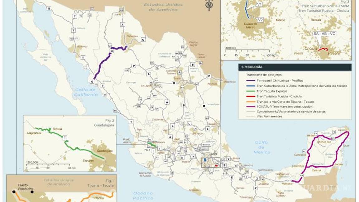 $!Para el proyecto de los trenes que enlazarían a Saltillo con Nuevo León y de ahí con Tamaulipas y Texas, Estados Unidos, se contempla el uso de las vías existentes, las cuales actualmente son parte de la concesión principalmente a Kansas City Southerm y Ferromex.