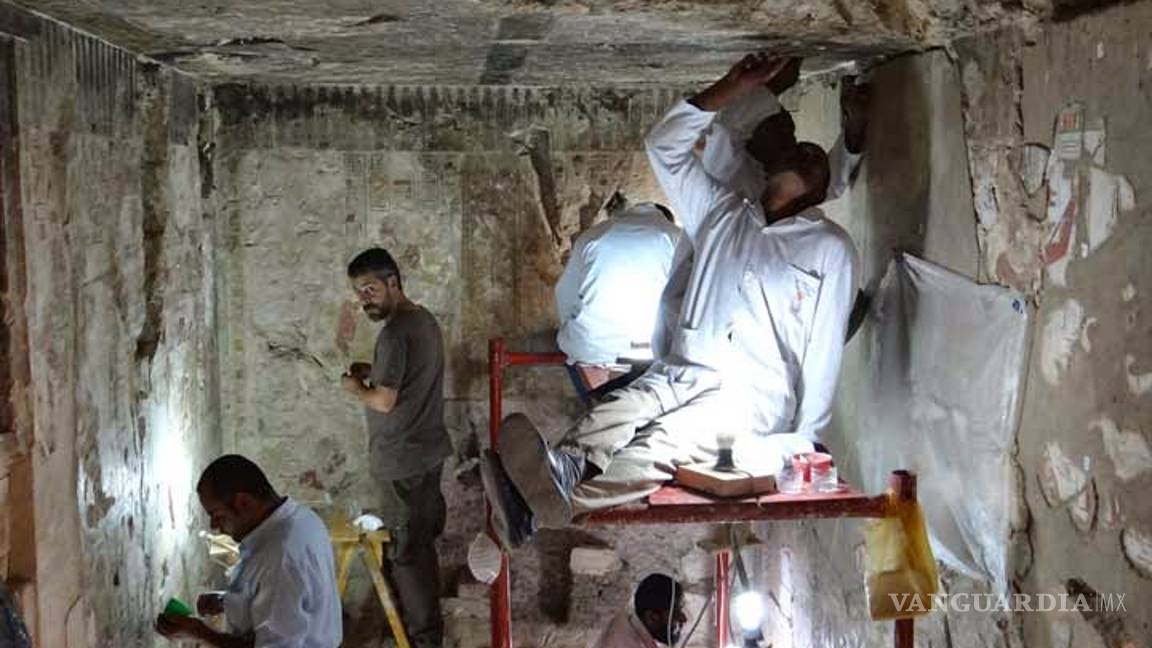 $!Colaboran especialistas mexicanos en restauración de Tumba Tébana en Egipto
