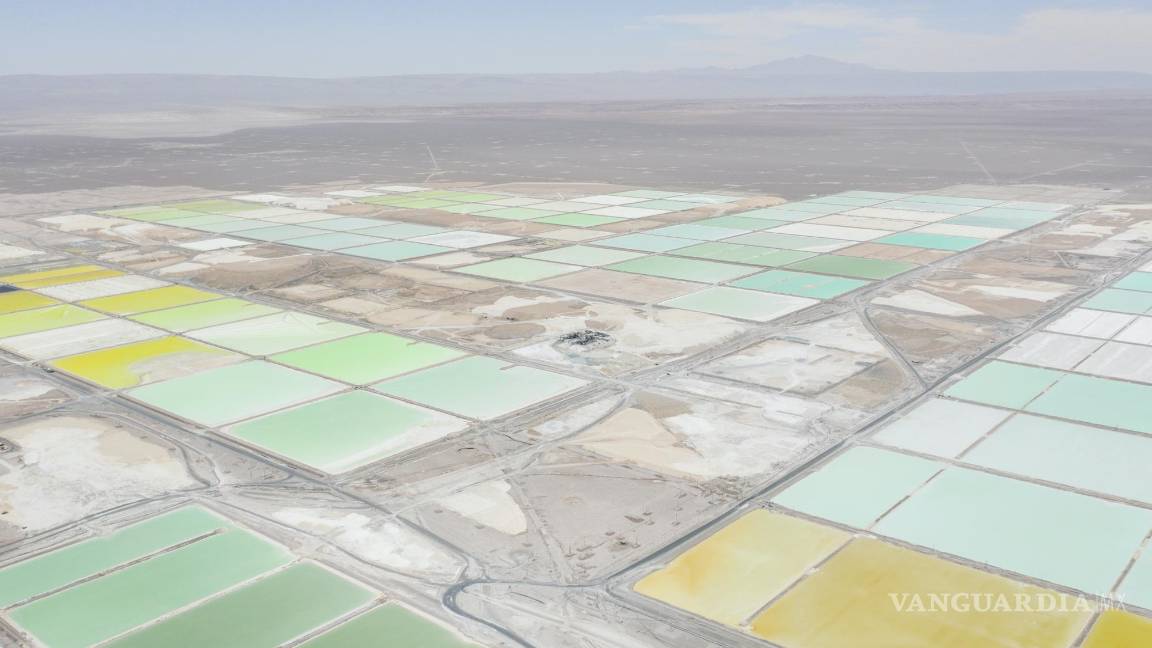 $!Una planta de litio de SQM en Salar de Atacama, Chile, en diciembre de 2021.