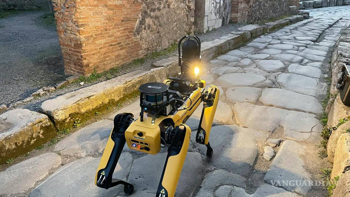 “Spot”, un perro-robot para descubrir y proteger a Pompeya