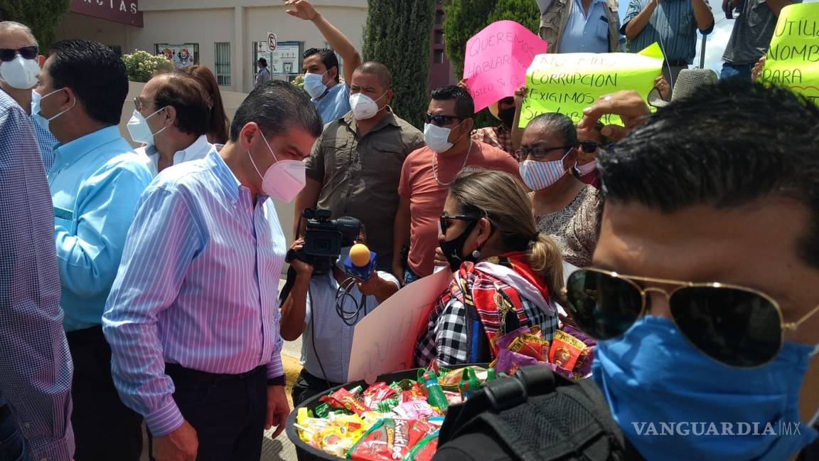Vecinos del ejido Vieja Palestina, de Jiménez, Coahuila, piden apoyo a Miguel Riquelme para resolver conflicto