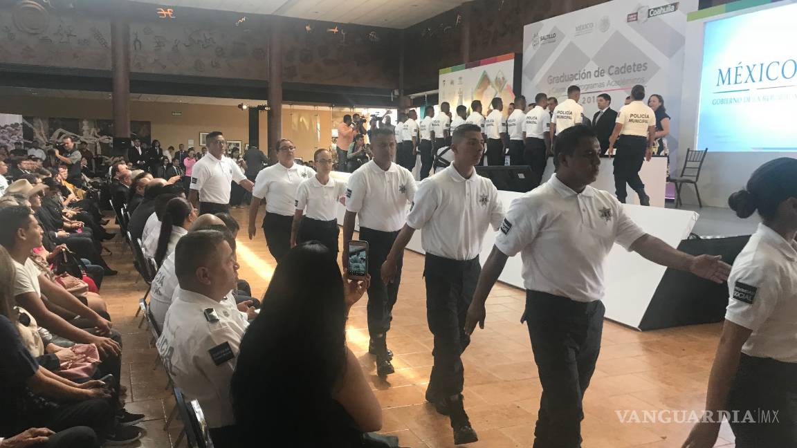 $!Se graduan 99 Cadetes de la Academia de Policía de Saltillo
