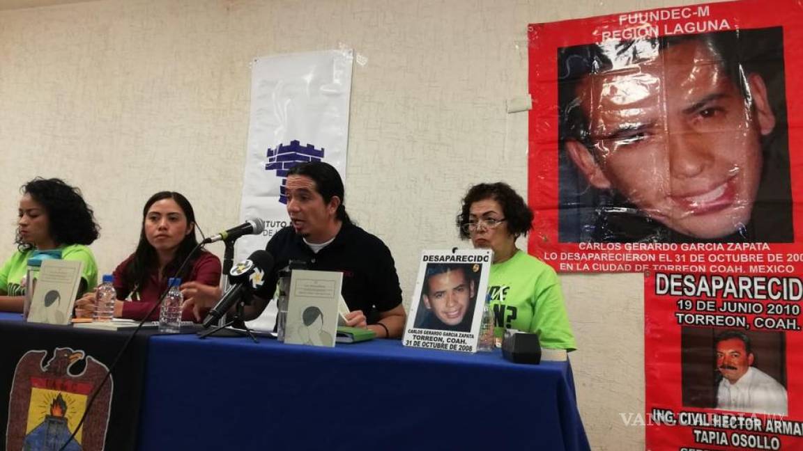 Presentan en Torreón libro sobre la historia de madres de desaparecidos