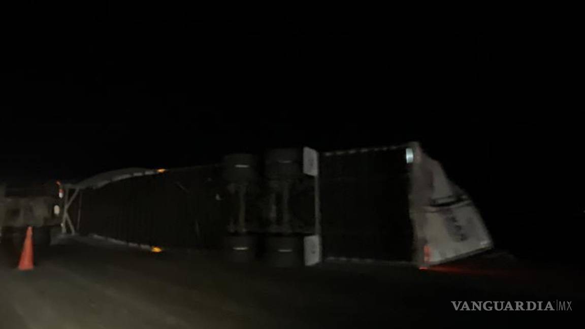 $!Pese a que el reporte ingresó al sistema de emergencias y 911 del estado de Cuahuila, este accidente ocurrió del lado de Nuevo León.