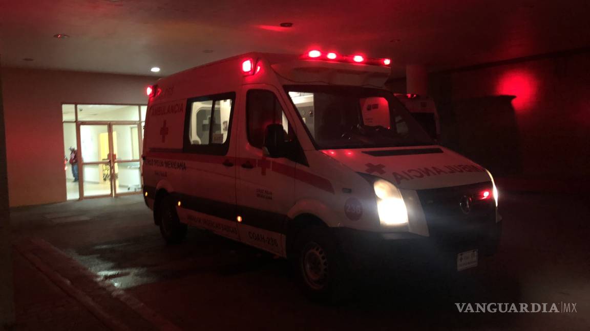 Hombre termina hospitalizado al intentar suicidarse en Saltillo