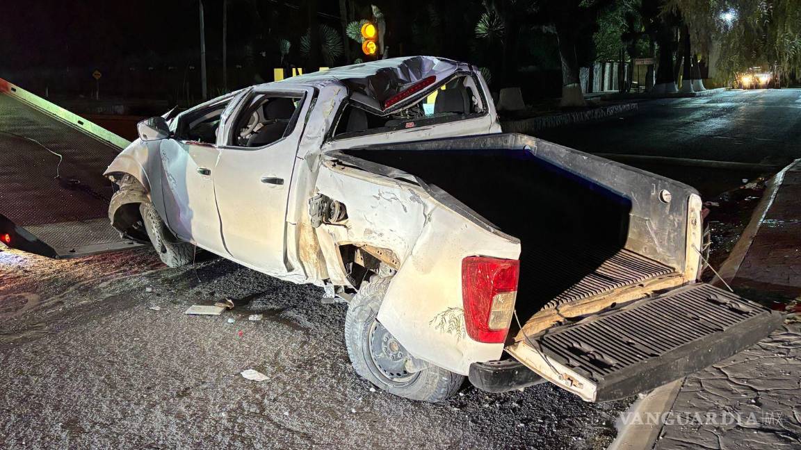 $!La unidad siniestrada fue remolcada al corralón, donde permanecerá hasta que su dueño se haga responsable.