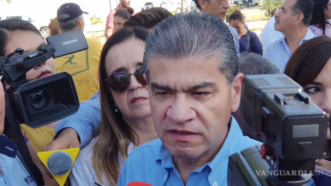Pugnará Miguel Riquelme por dejar permanente el Operativo Noroeste con Tamaulipas y Nuevo León