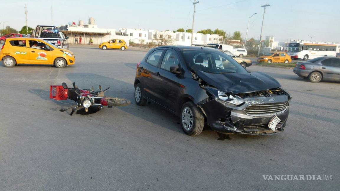 Automovilista provoca mortal choque con motocicleta en Torreón