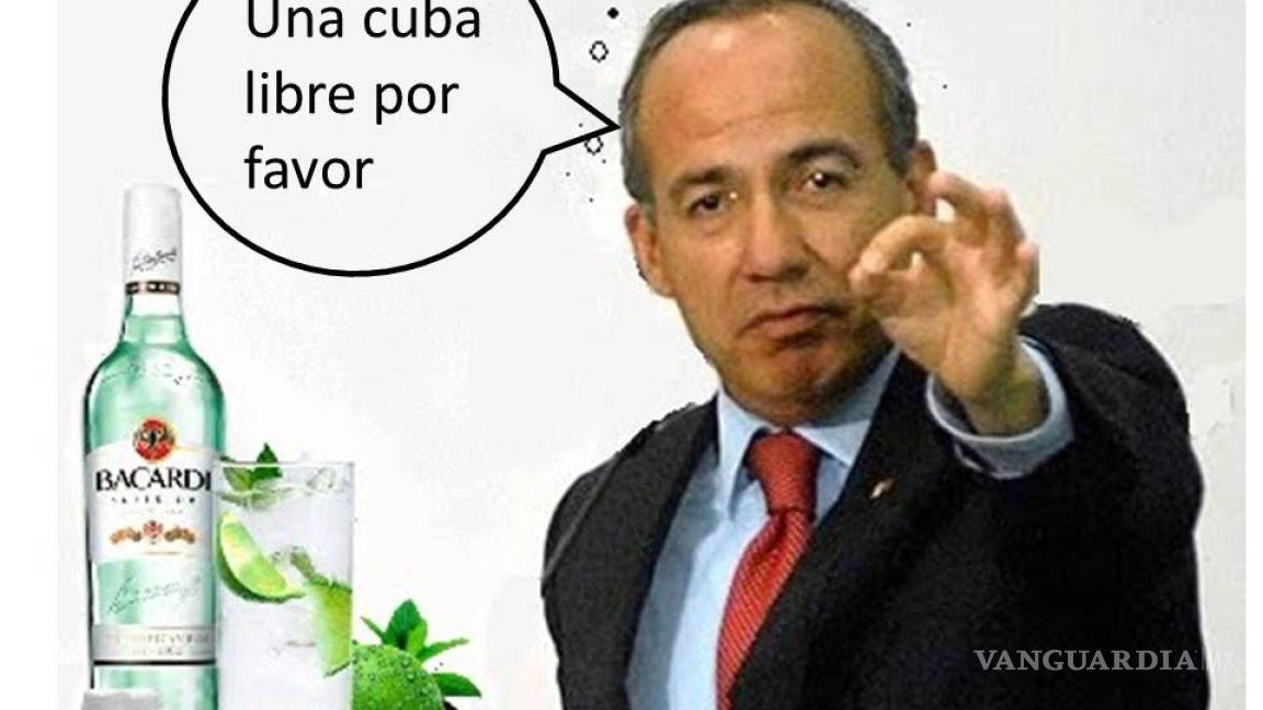 $!A Felipe Calderón le niegan entrada a Cuba y los memes lo reciben
