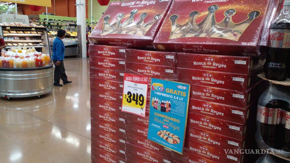 ¿Un lujo comprar una Rosca de Reyes en Saltillo? Inflación le pega a esta tradición