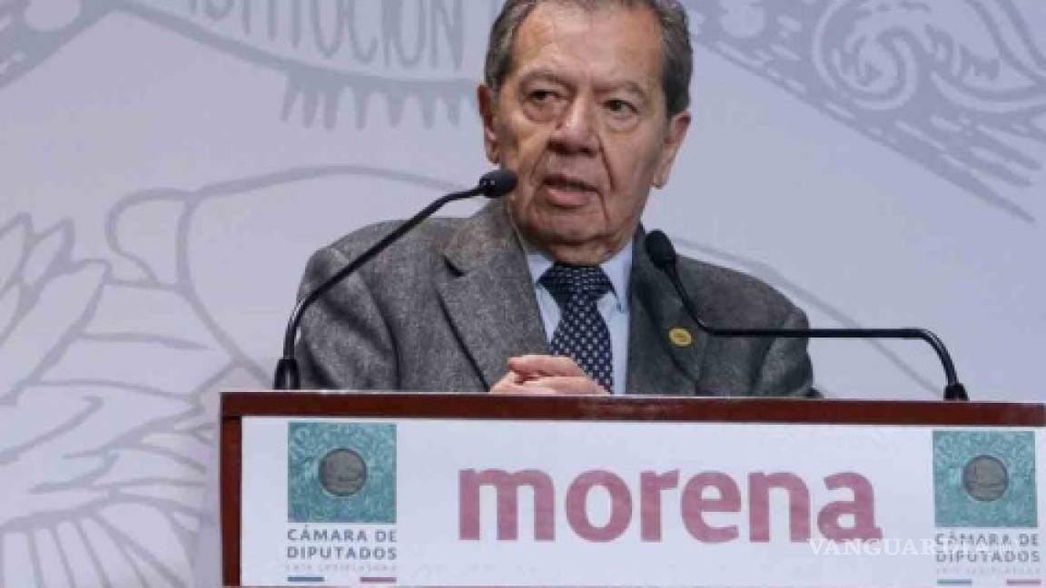 Mario Delgado se gastó el 60% de recursos en su campaña: Muñoz Ledo