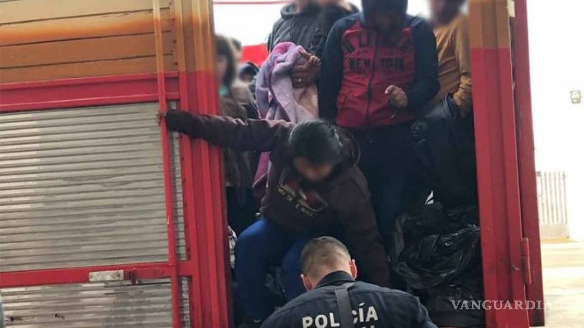 Policía Federal rescata a 45 migrantes en Veracruz