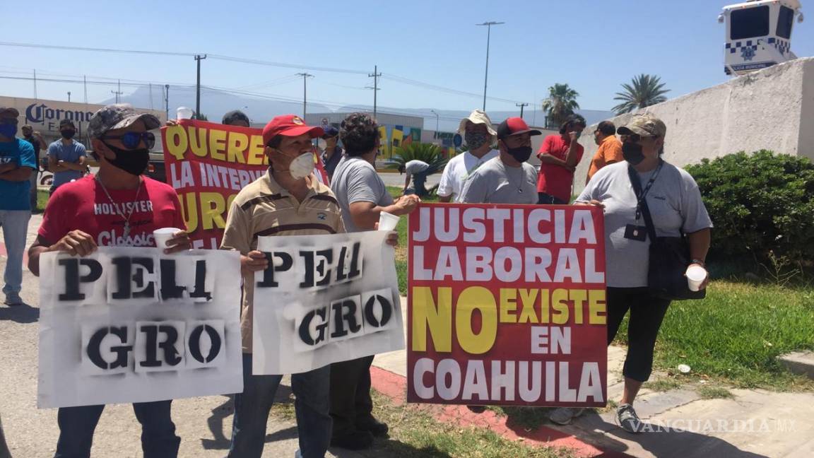 Reajustados de Senda piden apoyo al Gobernador de Coahuila para recibir su finiquito